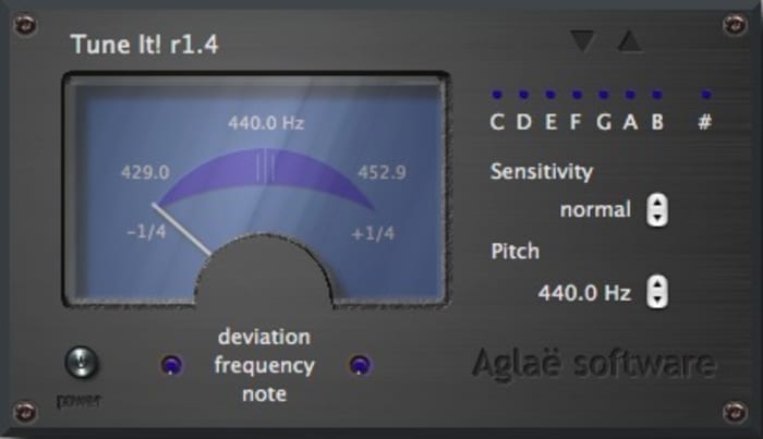 guitar tuner plugin